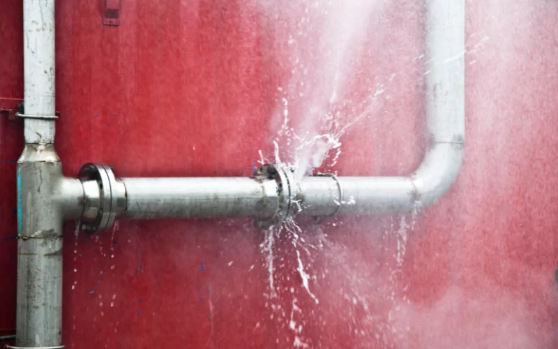 how to handle a burst pipe emergency tips